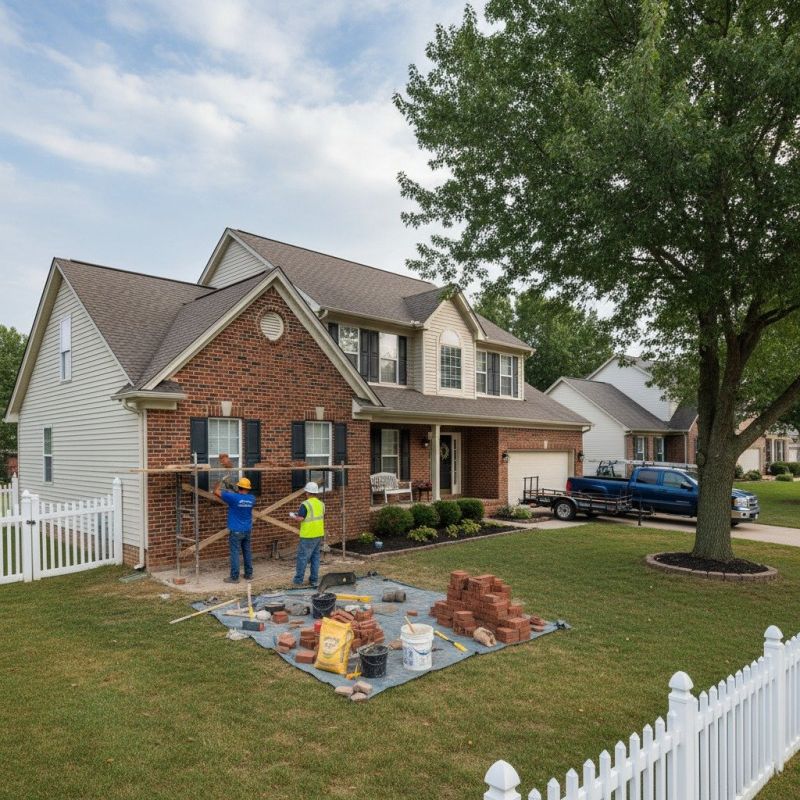 Residential Brick Installation